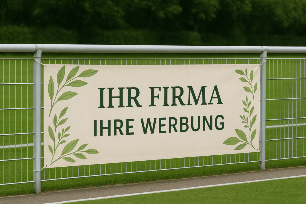 Werbeschild 2x1 M – Firmenschild, Wegweiser Mit Wunschmotiv, Bandenwerbung, Aktion